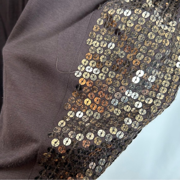 Michael Michael Kors brown sequins top - Picture 4 of 6